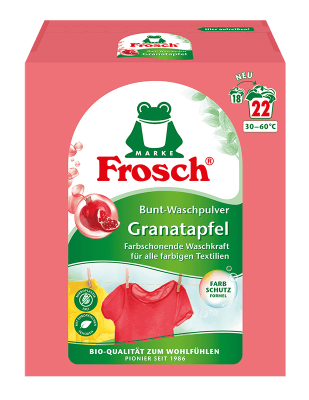 Frosch® Granatapfel Bunt-Waschpulver 1,45 kg