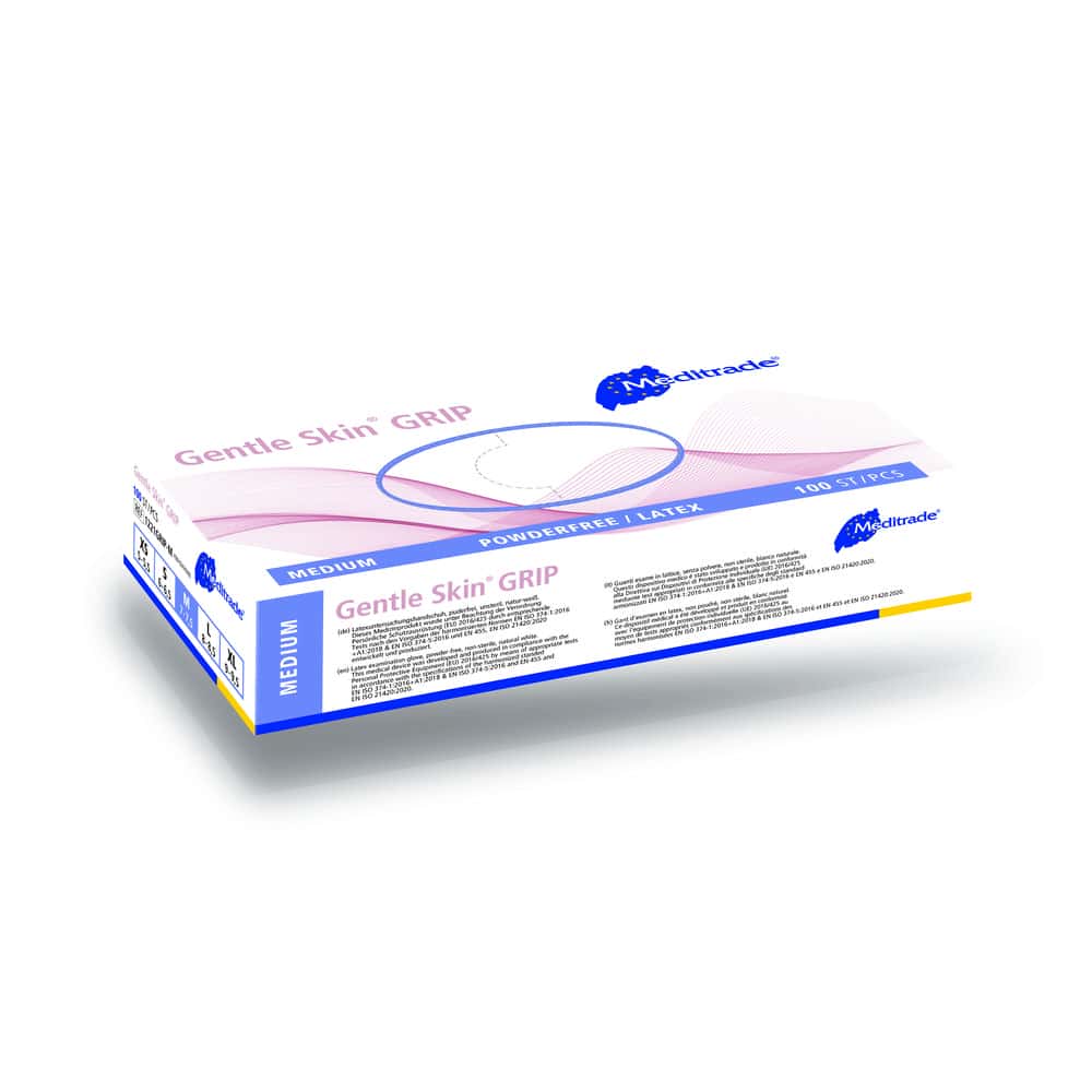 Meditrade Gentle Skin® - grip Latexhandschuh